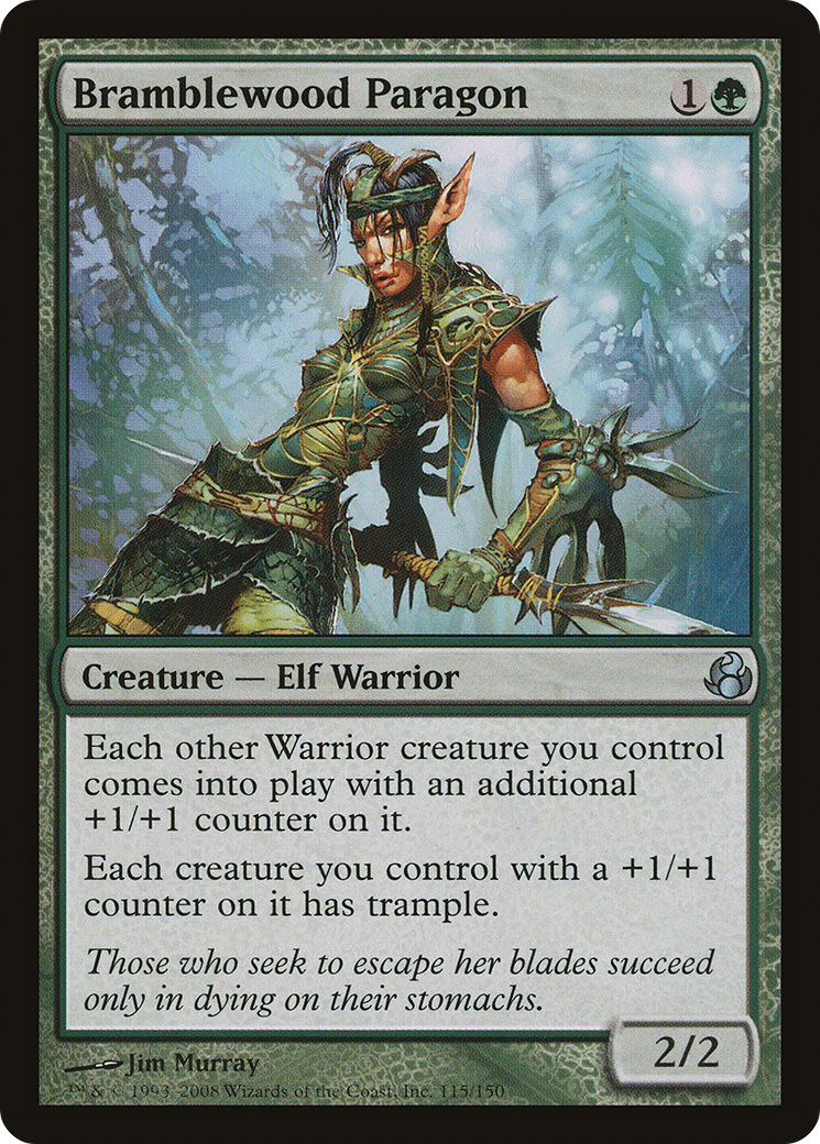 Image of Bramblewood Paragon (MOR-115) - Morningtide Foil