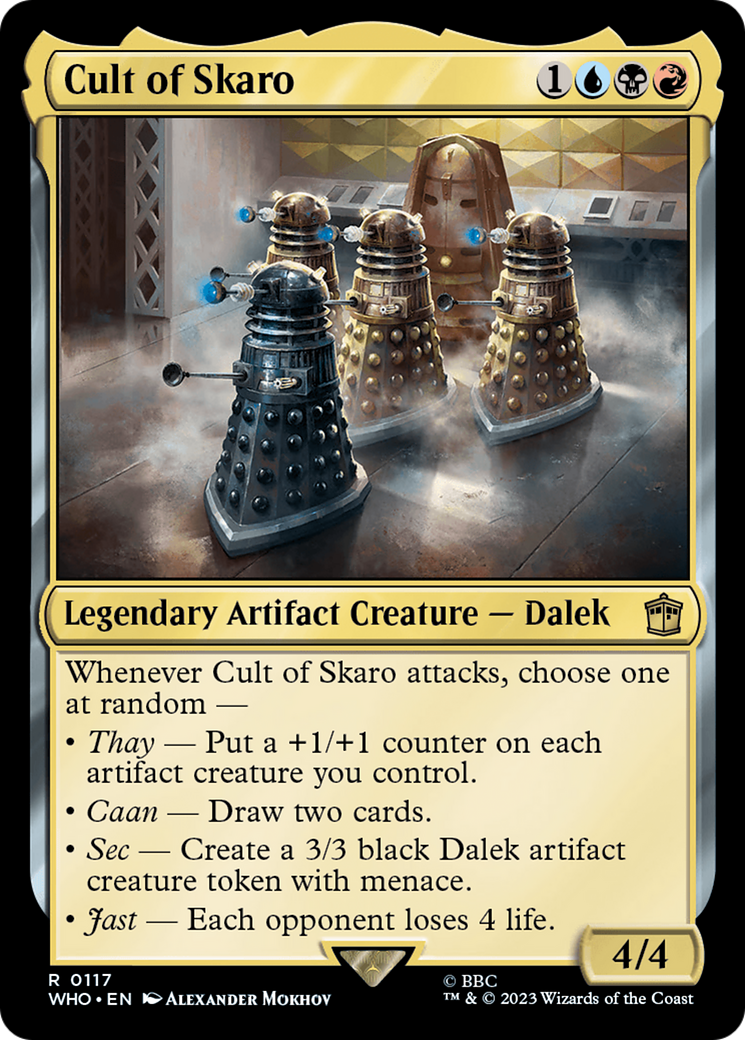 Image of Cult of Skaro (WHO-117) - Doctor Who