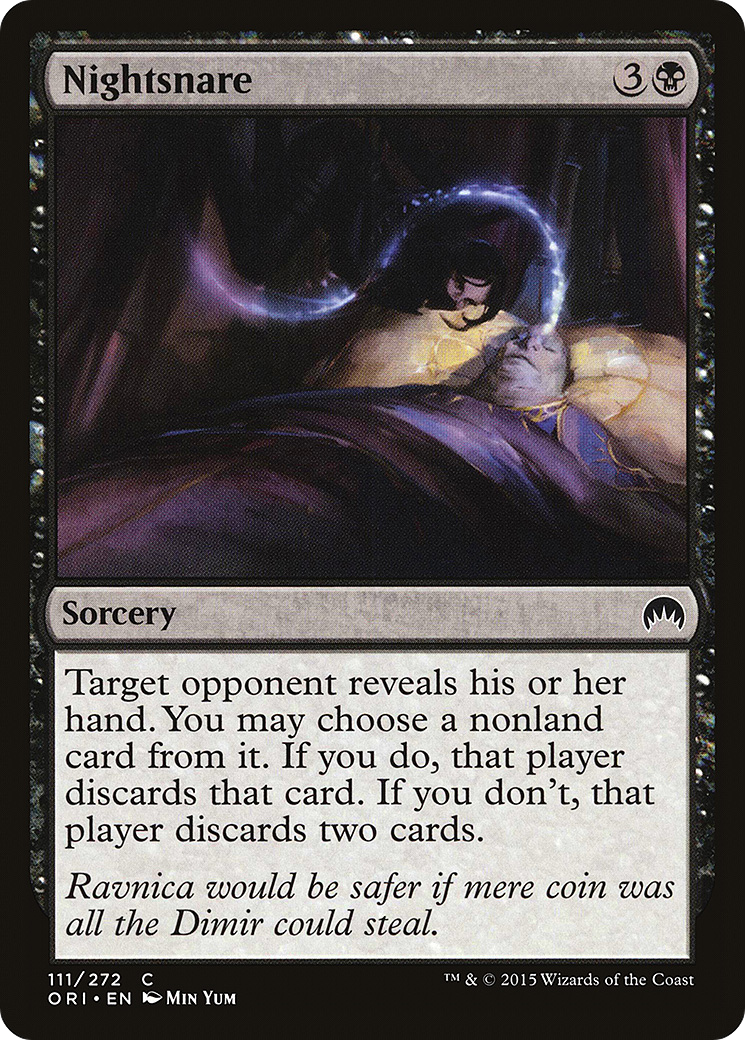 Image of Nightsnare (ORI-111) - Magic Origins Foil