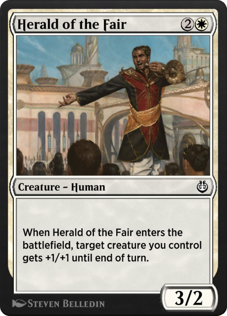 Image of Herald of the Fair (KLR-022) - Kaladesh Remastered