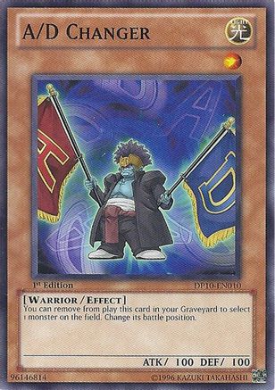 Image of A/D Changer (DP10-EN010) - Duelist Pack 10: Yusei 3 1st Edition