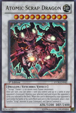 Image of Atomic Scrap Dragon (STOR-EN043) - Storm of Ragnarok Unlimited