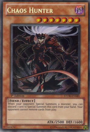 Image of Chaos Hunter (STOR-EN085) - Storm of Ragnarok Unlimited