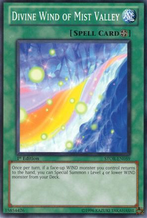Image of Divine Wind of Mist Valley (STOR-EN059) - Storm of Ragnarok 1st Edition