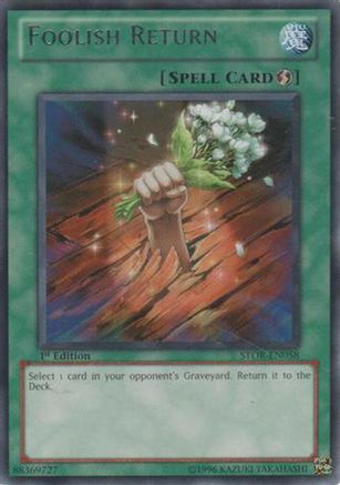 Image of Foolish Return (STOR-EN058) - Storm of Ragnarok Unlimited