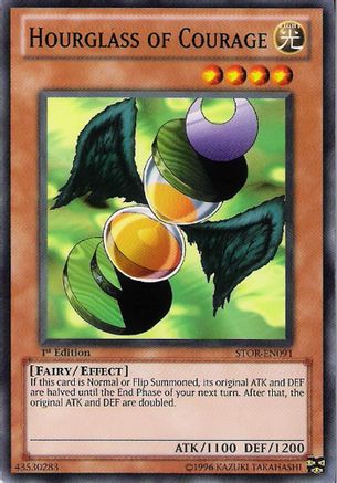 Image of Hourglass of Courage (STOR-EN091) - Storm of Ragnarok Unlimited