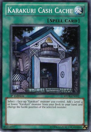 Image of Karakuri Cash Cache (STOR-EN052) - Storm of Ragnarok Unlimited