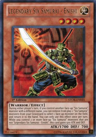 Image of Legendary Six Samurai - Enishi (STOR-EN021) - Storm of Ragnarok Unlimited