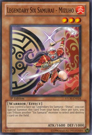 Image of Legendary Six Samurai - Mizuho (STOR-EN024) - Storm of Ragnarok Unlimited