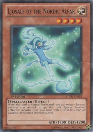 Image of Ljosalf of the Nordic Alfar (STOR-EN014) - Storm of Ragnarok 1st Edition