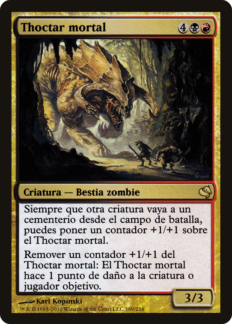 Image of Deathbringer Thoctar (Spanish) - 