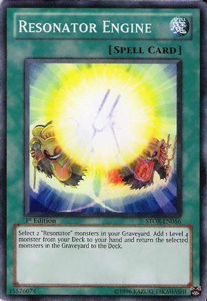 Image of Resonator Engine (STOR-EN056) - Storm of Ragnarok 1st Edition