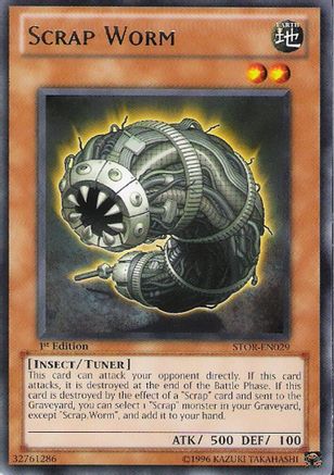 Image of Scrap Worm (STOR-EN029) - Storm of Ragnarok 1st Edition