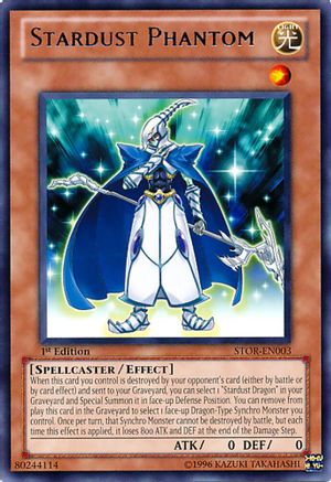Image of Stardust Phantom (STOR-EN003) - Storm of Ragnarok 1st Edition