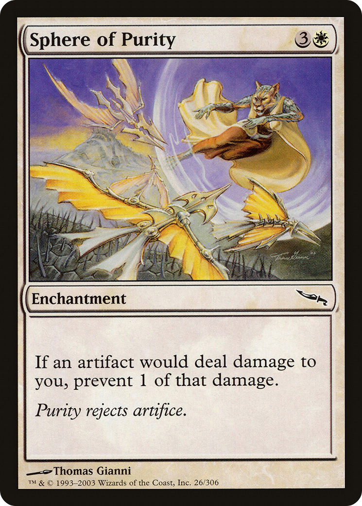 Image of Sphere of Purity (MRD-026) - Mirrodin Foil