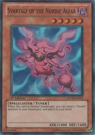 Image of Svartalf of the Nordic Alfar (STOR-EN015) - Storm of Ragnarok 1st Edition