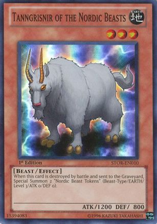 Image of Tanngrisnir of the Nordic Beasts (STOR-EN010) - Storm of Ragnarok 1st Edition