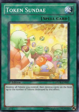 Image of Token Sundae (STOR-EN057) - Storm of Ragnarok Unlimited
