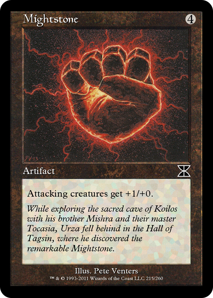 Image of Mightstone (ME4-215) - Masters Edition IV Foil