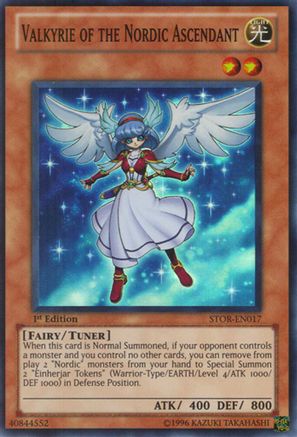 Image of Valkyrie of the Nordic Ascendant (STOR-EN017) - Storm of Ragnarok Unlimited