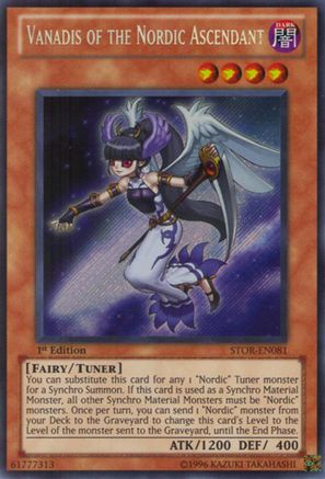 Image of Vanadis of the Nordic Ascendant (STOR-EN081) - Storm of Ragnarok Unlimited