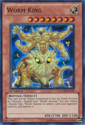 Image of Worm King (STOR-EN097) - Storm of Ragnarok 1st Edition