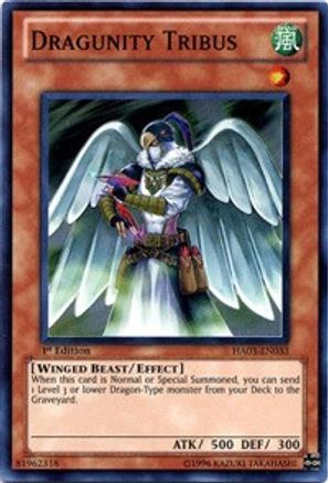 Image of Dragunity Tribus (SDDL-EN006) - Structure Deck: Dragunity Legion Unlimited