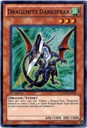 Image of Dragunity Darkspear (SDDL-EN007) - Structure Deck: Dragunity Legion 1st Edition