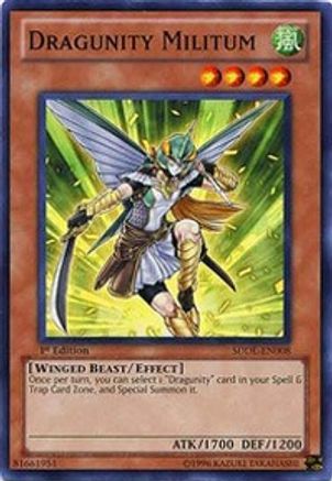 Image of Dragunity Militum (SDDL-EN008) - Structure Deck: Dragunity Legion Unlimited