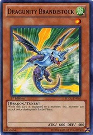 Image of Dragunity Brandistock (SDDL-EN010) - Structure Deck: Dragunity Legion Unlimited