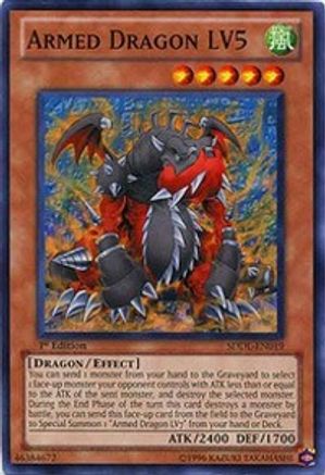 Image of Armed Dragon LV5 (SDDL-EN019) - Structure Deck: Dragunity Legion 1st Edition