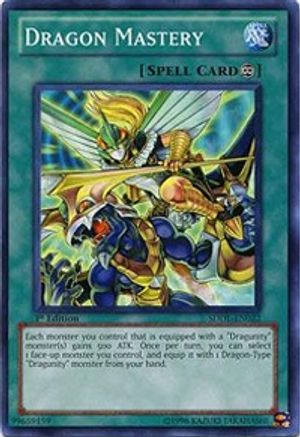 Image of Dragon Mastery (SDDL-EN022) - Structure Deck: Dragunity Legion 1st Edition