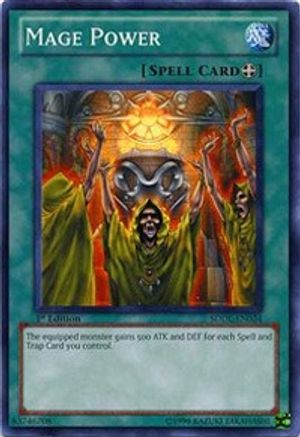 Image of Mage Power (SDDL-EN024) - Structure Deck: Dragunity Legion Unlimited