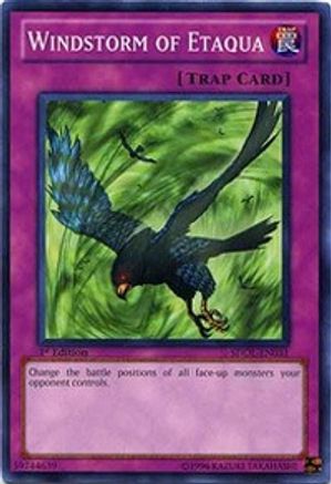 Image of Windstorm of Etaqua (SDDL-EN031) - Structure Deck: Dragunity Legion Unlimited
