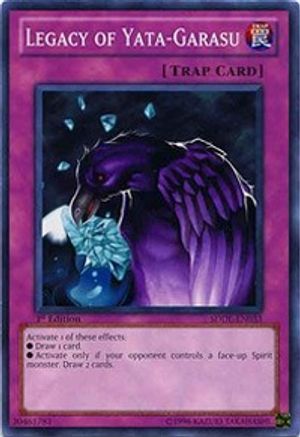 Image of Legacy of Yata-Garasu (SDDL-EN033) - Structure Deck: Dragunity Legion Unlimited