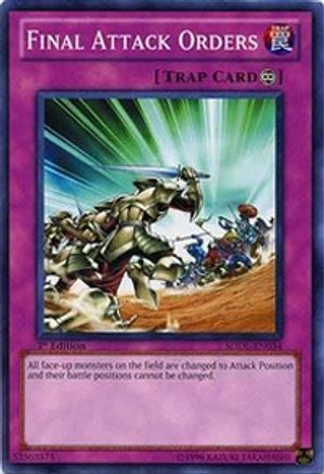 Image of Final Attack Orders (SDDL-EN034) - Structure Deck: Dragunity Legion Unlimited