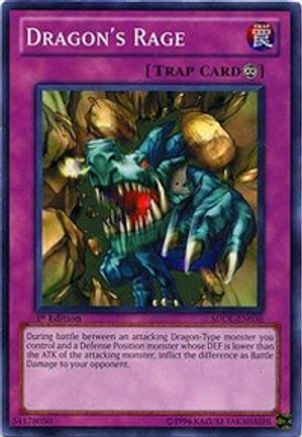 Image of Dragon's Rage (SDDL-EN036) - Structure Deck: Dragunity Legion 1st Edition