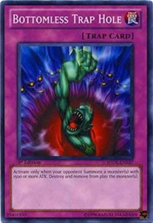 Image of Bottomless Trap Hole (SDDL-EN037) - Structure Deck: Dragunity Legion Unlimited
