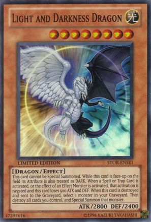 Image of Light and Darkness Dragon (STOR-ENSE1) - Storm of Ragnarok Limited