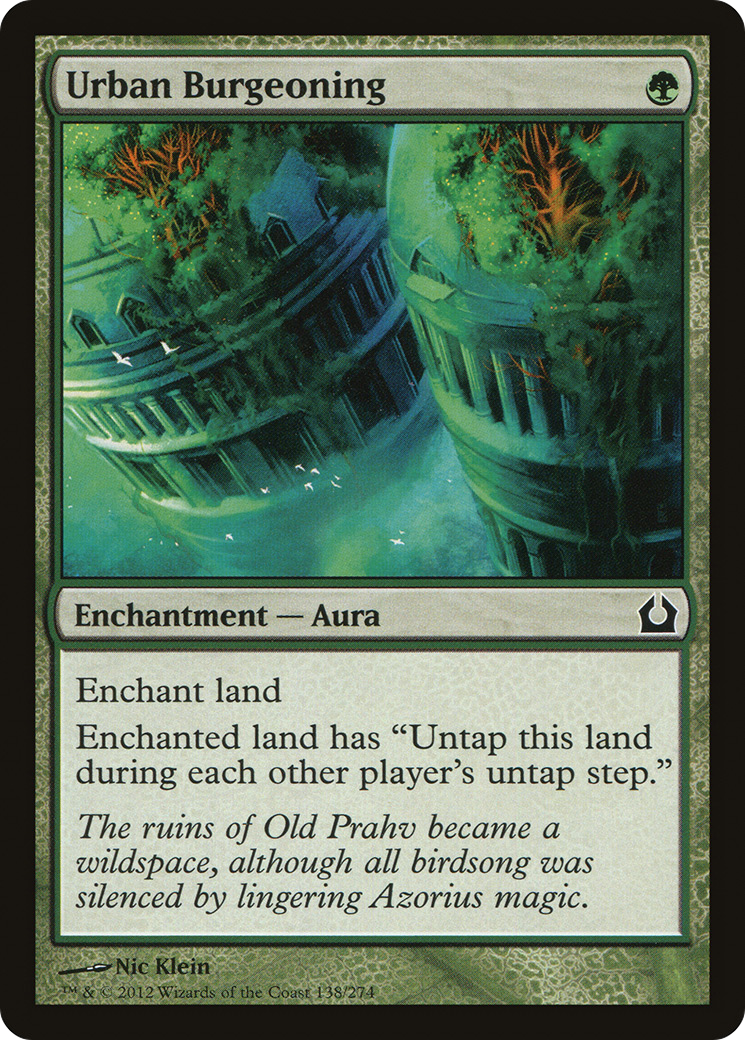 Image of Urban Burgeoning (RTR-138) - Return to Ravnica