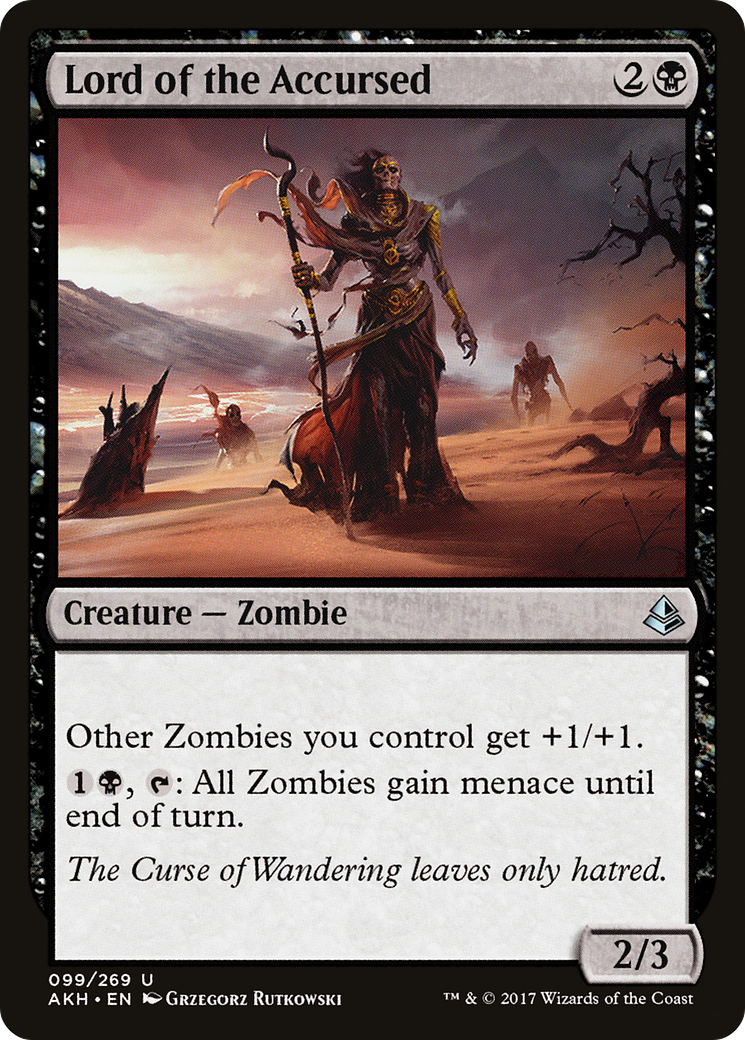 Image of Lord of the Accursed (AKH-099) - Amonkhet