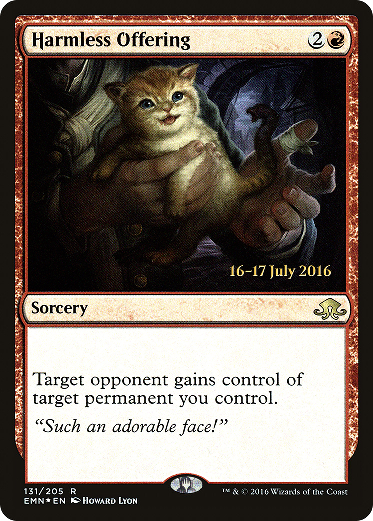 Image of Harmless Offering (PRE-131) - Eldritch Moon Promos Foil