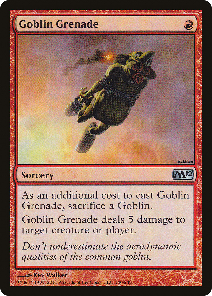 Image of Goblin Grenade (M12-140) - Magic 2012