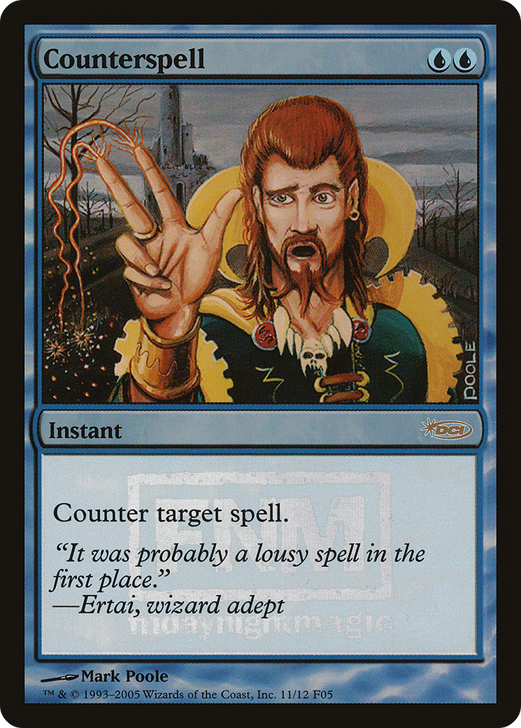 Image of Counterspell (FNM-011) - Friday Night Magic 2005 Foil