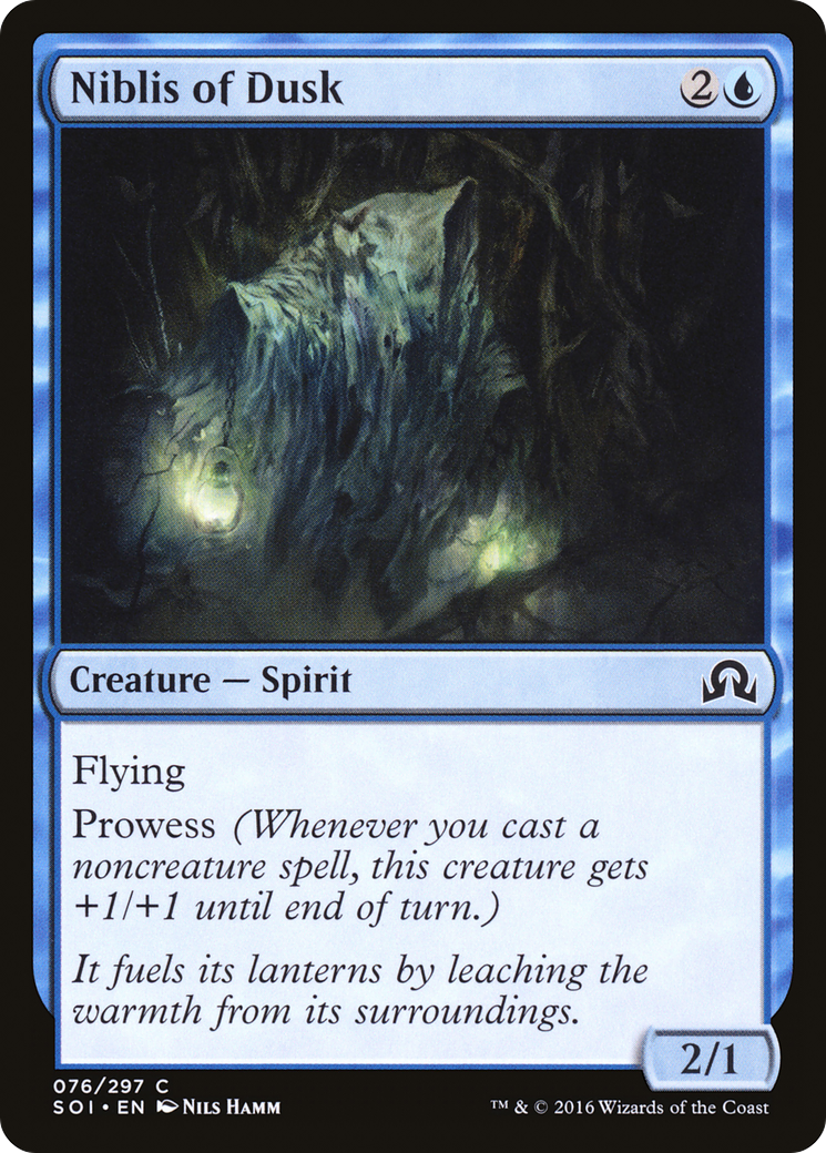 Image of Niblis of Dusk (SOI-076) - Shadows over Innistrad Foil