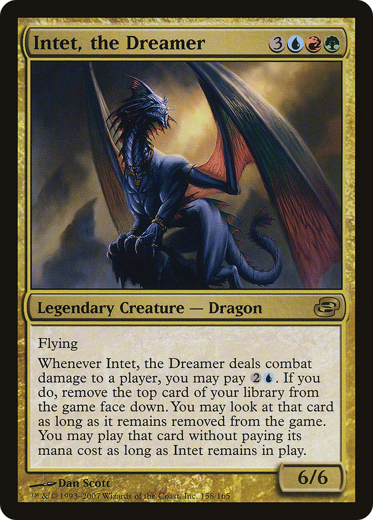 Image of Intet, the Dreamer (PLC-158) - Planar Chaos Foil