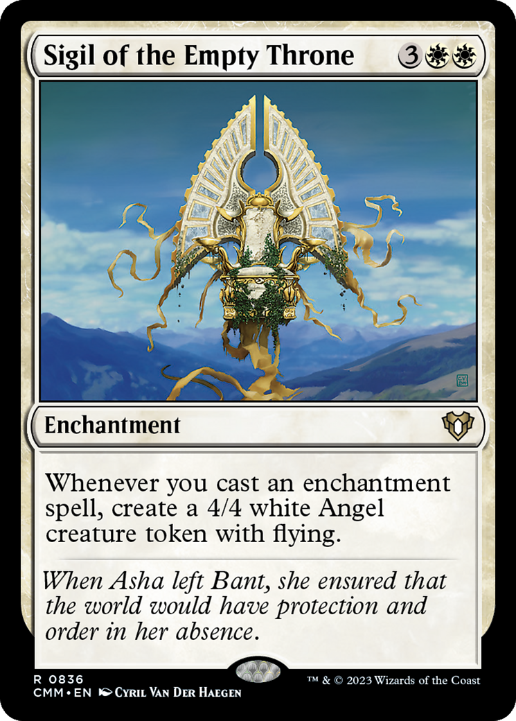 Image of Sigil of the Empty Throne (CMM-836) - Commander Masters
