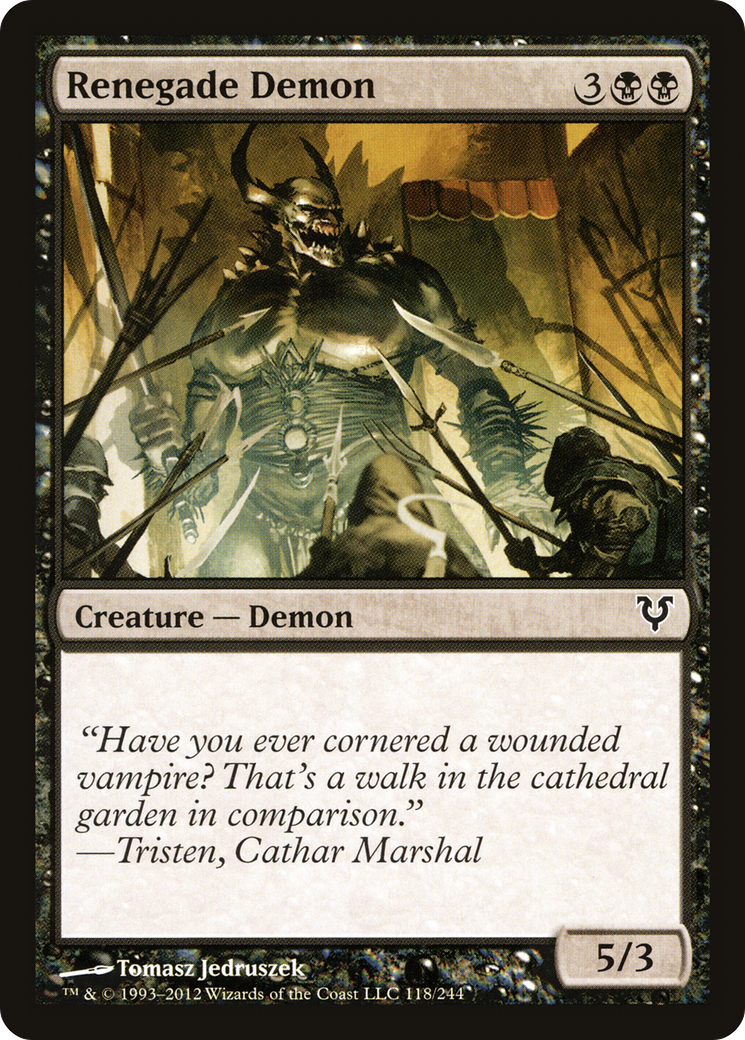 Image of Renegade Demon (AVR-118) - Avacyn Restored