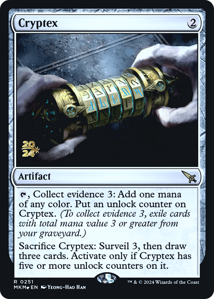 Image of Cryptex (PRE-251) - Murders at Karlov Manor Promos Foil