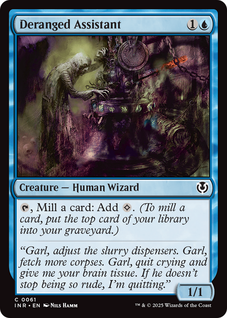 Image of Deranged Assistant (INR-061) - Innistrad Remastered Foil